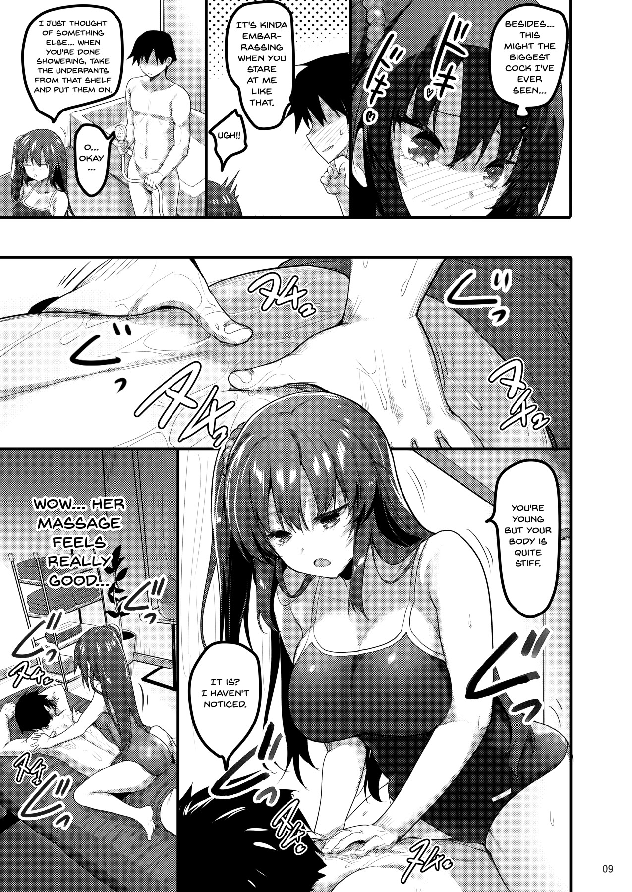 Hentai Manga Comic-A Story Of Going Out To Get a Massage And The One Who Shows Up Is My Classmate-Read-8